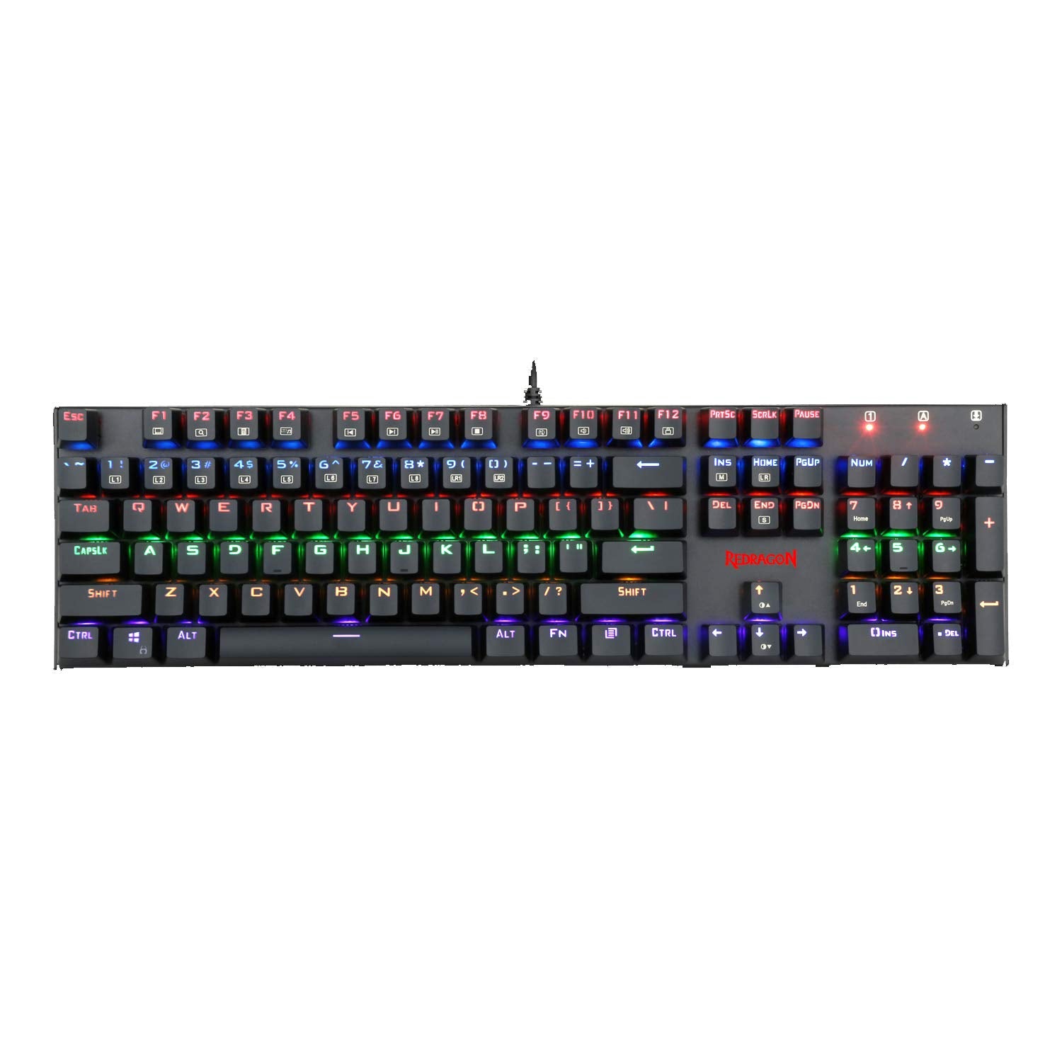 Redragon K565R Rudra Rainbow Mechanical Gaming Keyboard Redragon K565R Rudra Rainbow Mechanical Gaming Keyboard